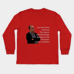 That 70's Show- Red Forman Dumbass Kids Long Sleeve T-Shirt